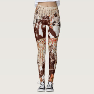 Moroccan Feast V4 Leggings