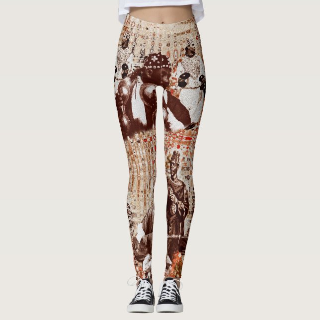 Moroccan Feast V4 Leggings (Front)