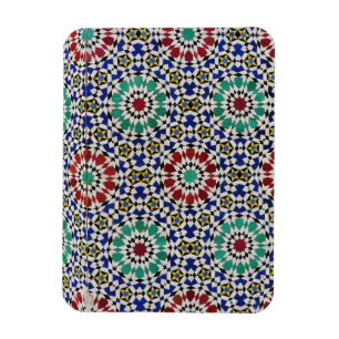 Moroccan Fez Tile, Fès, فـاس, Maroc Magnet