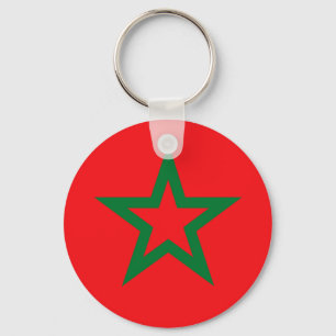 Moroccan Flag T-shirts and Gifts Key Ring
