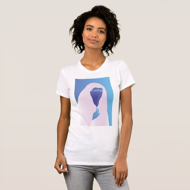 moroccan girl in berber amazigh dress T-Shirt (Front Full)