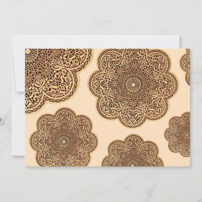 Moroccan Invitation (Front)