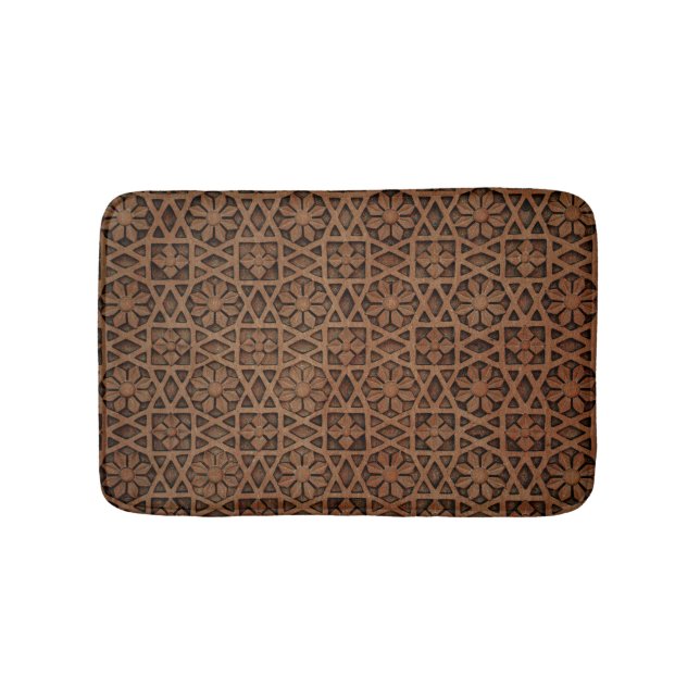 Moroccan Lattice Bath Mat (Front)