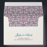 Moroccan Lattice Geometric Mandala Wedding Envelope<br><div class="desc">Beautiful Invitation to celebrate Special occasions and festivals comes with digital and E-invitation as per your request. We would love to replicate our designs to make multiple products like rsvp cards, labels envelopes, and more. Customisation is available for ready to print on request at info@shamaurcreatif@gmail.com. Look Forward to hearing from...</div>