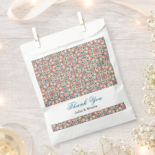  Moroccan Lattice Geometric Mandala Wedding Favour Bags