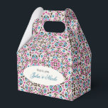 Moroccan Lattice Geometric Mandala Wedding Favour Box<br><div class="desc">Beautiful Invitation to celebrate Special occasions and festivals comes with digital and E-invitation as per your request. We would love to replicate our designs to make multiple products like rsvp cards, labels envelopes, and more. Customisation is available for ready to print on request at info@shamaurcreatif@gmail.com. Look Forward to hearing from...</div>