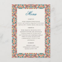 Moroccan Lattice Geometric Mandala Wedding