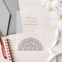 Moroccan Lattice Geometric Mandala Wedding