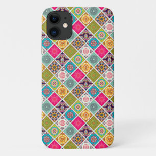 Moroccan mandala colourful ethnic pattern Case-Mate iPhone case