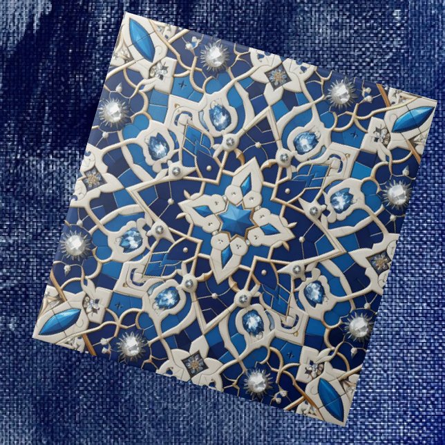 Moroccan Mediterranean Faux Diamond Tile Pattern (Creator Uploaded)