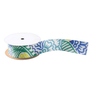 Moroccan Mint Satin Ribbon
