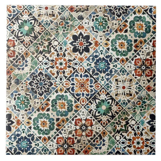 Moroccan Mixology  Tile (Front)