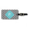 Moroccan Monogram Tag | Dark Grey Teal