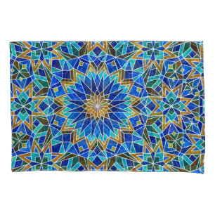 Moroccan Mosaic: Arabic Seamless Design Pillowcase