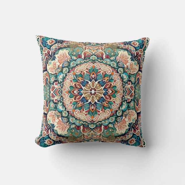 Moroccan Mosaic Magic Cushion (Front)