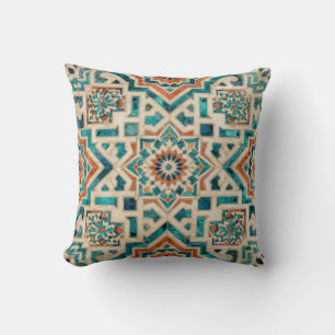 Moroccan Mosaic Pattern Cushion