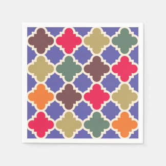 Moroccan Mosaic Pattern  Napkin