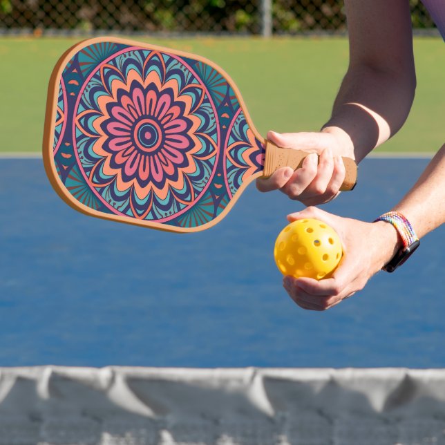 moroccan mosaic pickleball paddle (Insitu)
