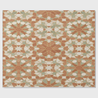 Moroccan Mosaic Star Gift Wrap