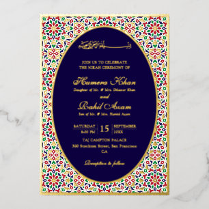 Moroccan Mosaic Terracotta Stones Islamic Wedding 