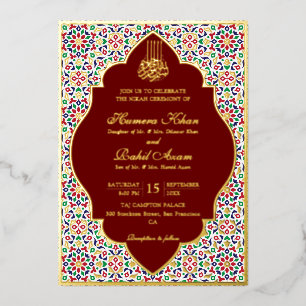 Moroccan Mosaic Terracotta Stones Islamic Wedding 
