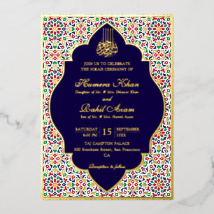 Moroccan Mosaic Terracotta Stones Islamic Wedding