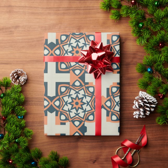 Moroccan mosaics. wrapping paper (Holiday Gift)
