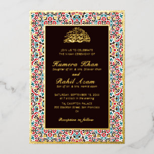 Moroccan Motif Jewel Lattice Islamic