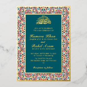 Moroccan Motif Jewel Lattice Islamic