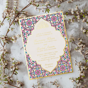 Moroccan Motif Jewel Lattice Islamic