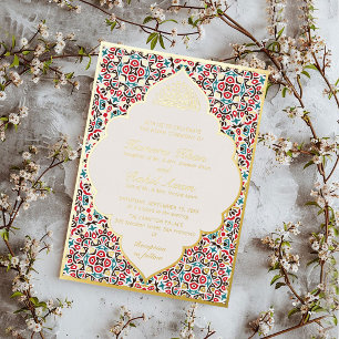 Moroccan Motif Jewel Lattice Islamic