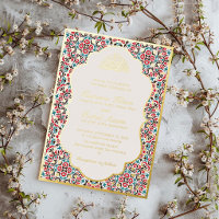 Moroccan Motif Jewel Lattice Islamic