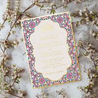 Moroccan Motif Jewel Lattice Islamic