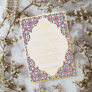 Moroccan Motif Jewel Lattice Islamic