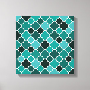 Moroccan pattern canvas print