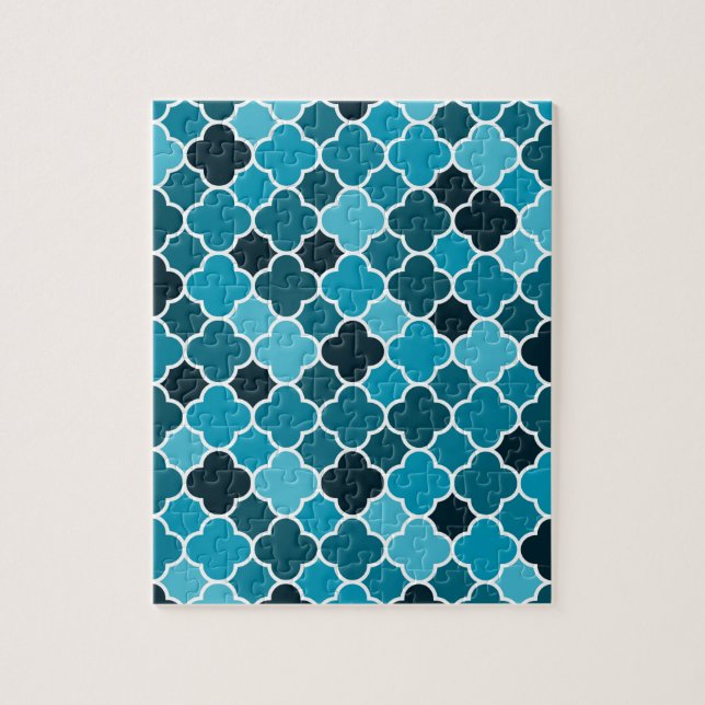 Moroccan pattern jigsaw puzzle (Vertical)