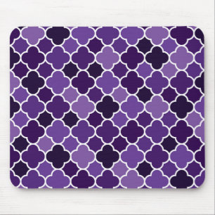 Moroccan pattern mouse pad