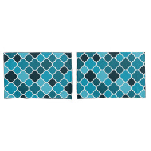 Moroccan pattern pillowcase