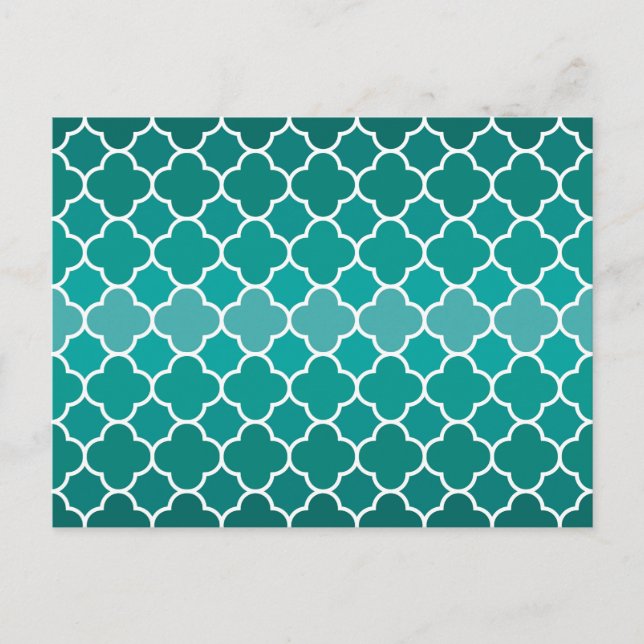 Moroccan pattern postcard (Front)