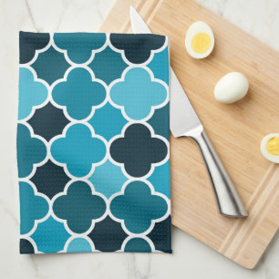 Moroccan pattern tea towel