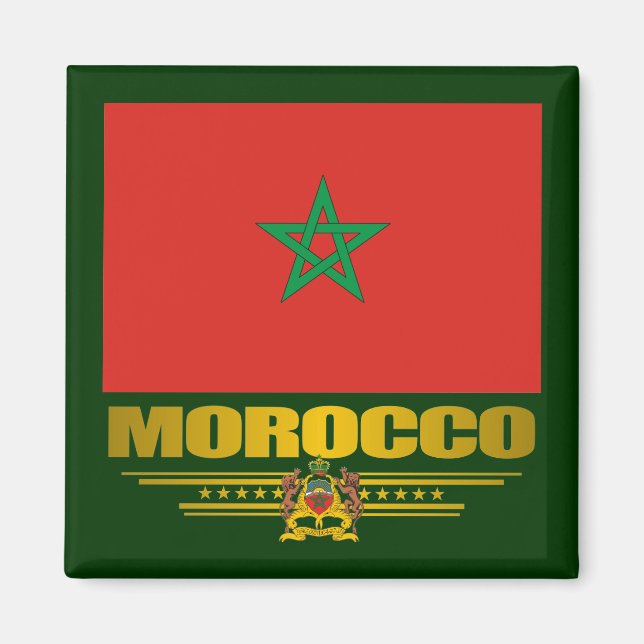 "Moroccan Pride" Magnet (Front)