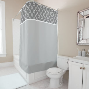 Moroccan Print Shower Curtain