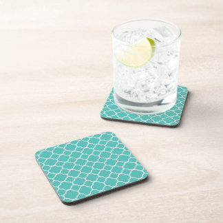 Moroccan quatrefoil coaster