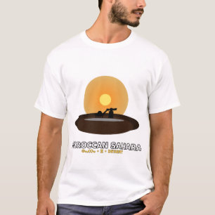 Moroccan Sahara Desert Stargazing - Tifinagh Berbe T-Shirt
