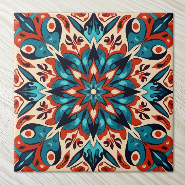 Moroccan Style Mandala Mediterranean Tile (Creator Uploaded)