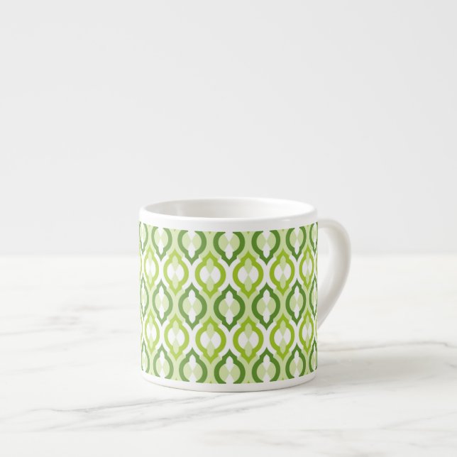 Moroccan Style Pattern Espresso Cup (Front Right)