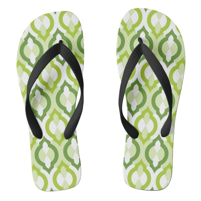 Moroccan Style Pattern Jandals (Footbed)