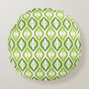 Moroccan Style Pattern Round Cushion