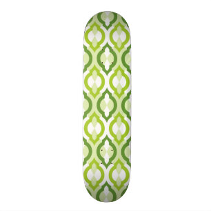 Moroccan Style Pattern Skateboard