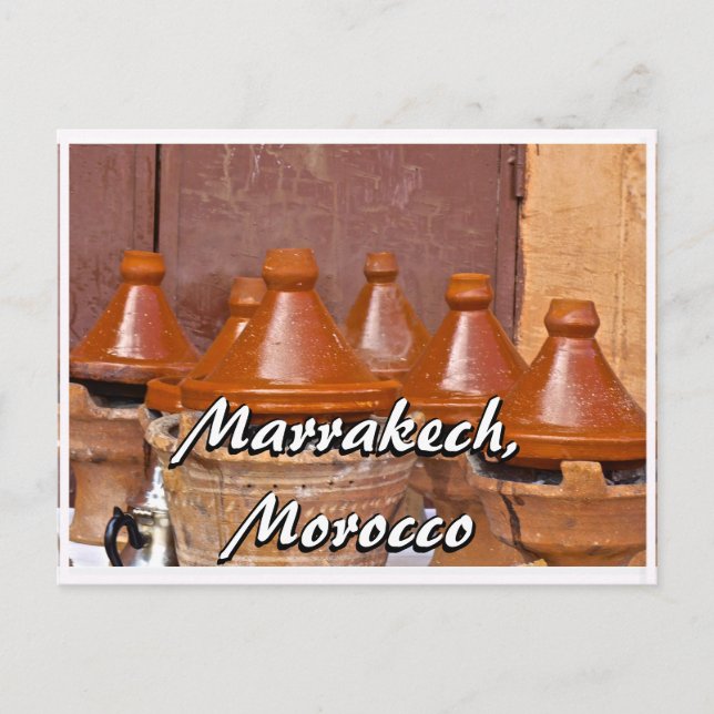 Moroccan Tagines Postcard (Front)